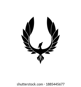 eagle logo vector and icon