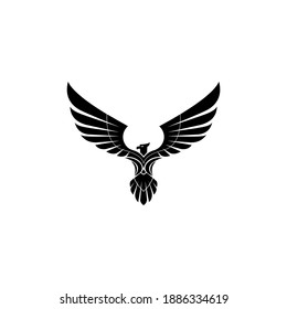 eagle logo vector and icon