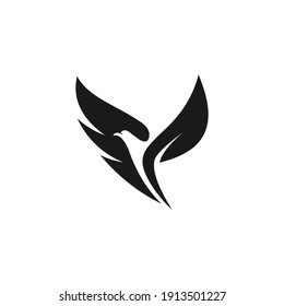 eagle logo vector and icon