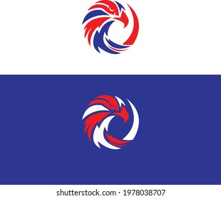 Eagle Logo Vector Icon Design Template.