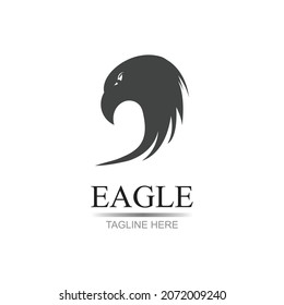 eagle logo vector illustration design template - vector