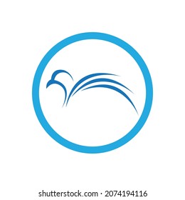 eagle logo vector illustration design template - vector