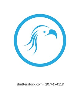 eagle logo vector illustration design template - vector