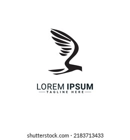 Eagle logo vector illustration design 
