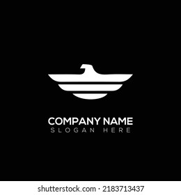 Eagle logo vector illustration design 