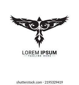 Eagle logo vector illustration design 
