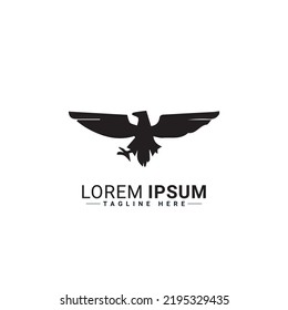 Eagle logo vector illustration design 
