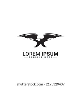 Eagle logo vector illustration design 