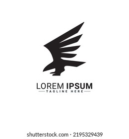 Eagle logo vector illustration design 