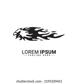Eagle logo vector illustration design 