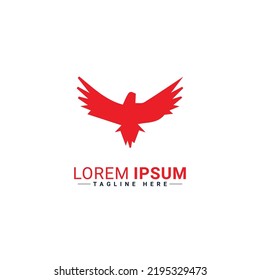 Eagle logo vector illustration design 