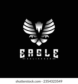 Eagle logo vector illustration design. creative design template