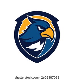 Eagle logo vector illustration icon