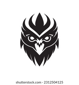 Eagle Logo vector, Eagle Illustration, Eagle mascot logo, Vector logo design