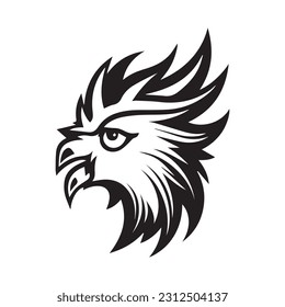 Eagle Logo vector, Eagle Illustration, Eagle mascot logo, Vector logo design