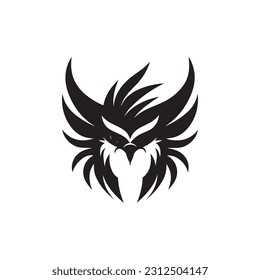 Vector de logotipo de águila, Ilustración de águila, logotipo de mascota de águila, diseño de logotipo de vectores