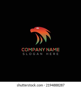 Eagle logo vector illustration template