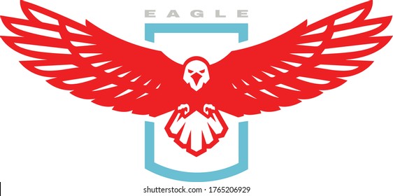 Eagle Logo. Vector Illustration.Eagle  Head.Eagle Vector.