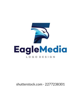 Eagle Logotipo vector de la letra T ícono de pájaro nombre de negocio signo de libertad halcón símbolo