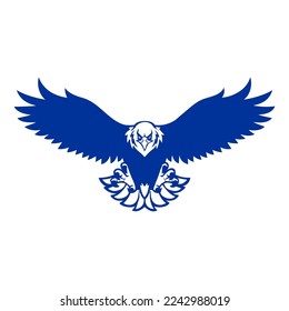 eagle logo vector. eagle silhouette various design models, eagle head icon silhouette is very suitable for use in t-shirts, tattoos, and other design elements.