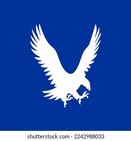eagle logo vector. eagle silhouette various design models, eagle head icon silhouette is very suitable for use in t-shirts, tattoos, and other design elements.