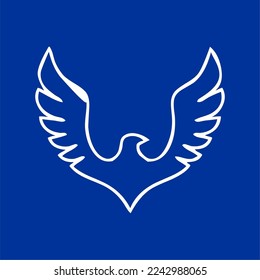 eagle logo vector. eagle silhouette various design models, eagle head icon silhouette is very suitable for use in t-shirts, tattoos, and other design elements.