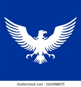 eagle logo vector. eagle silhouette various design models, eagle head icon silhouette is very suitable for use in t-shirts, tattoos, and other design elements.