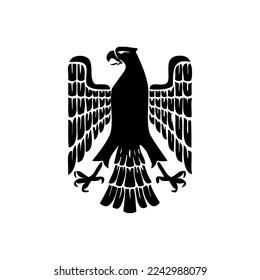 eagle logo vector. eagle silhouette various design models, eagle head icon silhouette is very suitable for use in t-shirts, tattoos, and other design elements.