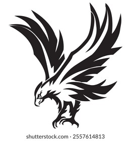 Eagle Logo vector symbol. Eagle logo template illustration. Eagle Creative Logo