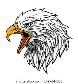 eagle logo vector tamplate design 