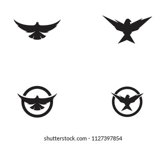 Eagle Logos Template vector icon