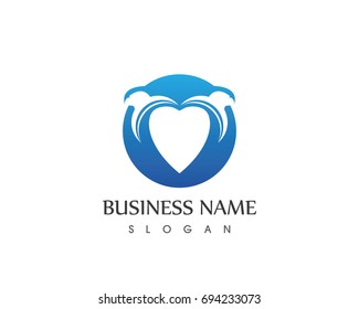 Eagle Love Logo Design