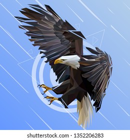 Eagle  Lowpoly Design