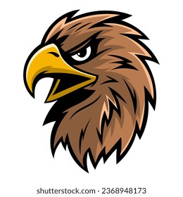 eagle mascot esport vector logo