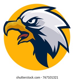 Eagle Mascot Head