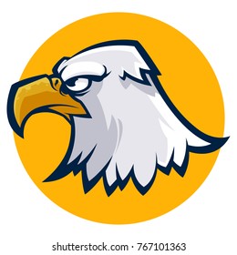 Eagle Mascot Head illustration esports logo
