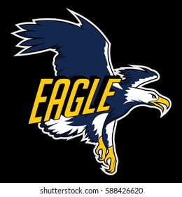 Eagle Mascot Logo