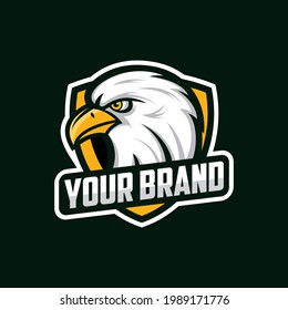 Design-Konzept für das Logo von Eagle Mascot
