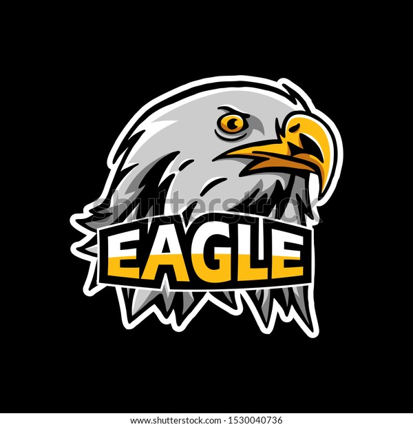 Eagle Mascot Logo Design Vector Modern Stock Vector (Royalty Free ...