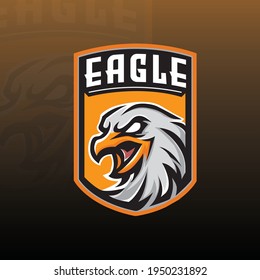 eagle mascot logo esport team