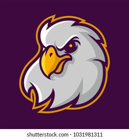 eagle mascot logo for sport team