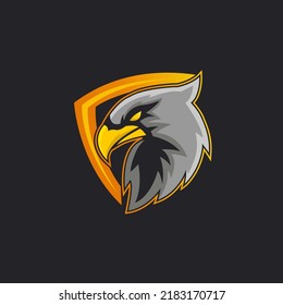 Eagle mascot logo vector images
