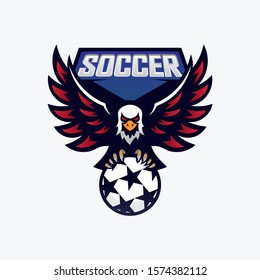 eagle mascot for the soccer team