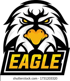 Eagle Mascot Sport Logo Design Stock Vector (Royalty Free) 1731203320 ...