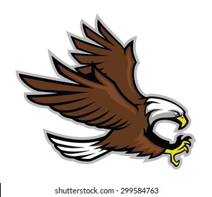 Eagle Mascot Style