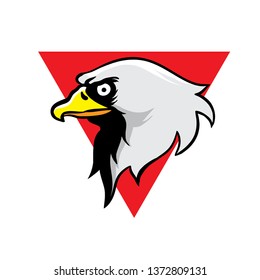 Eagle mascot vector illustration