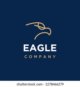 Eagle minimal logo 