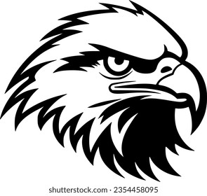 Eagle - Minimalist and Flat Logo - Vector illustration