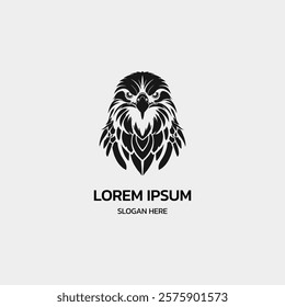 Eagle Minimalist Logo Design Template