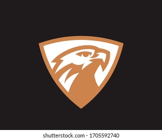 Adler modernes Logo. Hawk Emblem Design für Ihr Unternehmen editierbar. Vektorillustration von Vögeln.